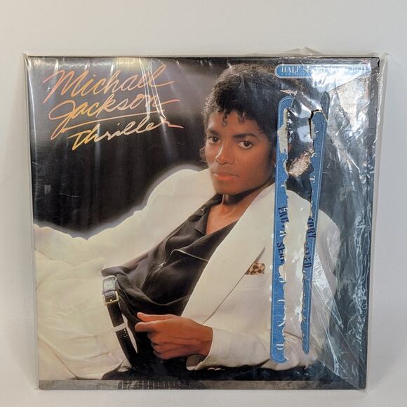 Michael Jackson Thriller Vinyl 1982 CBS Half Speed Master Audiophile LP EX/NM - Picture 3 of 12